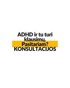 adhd konsultacija
